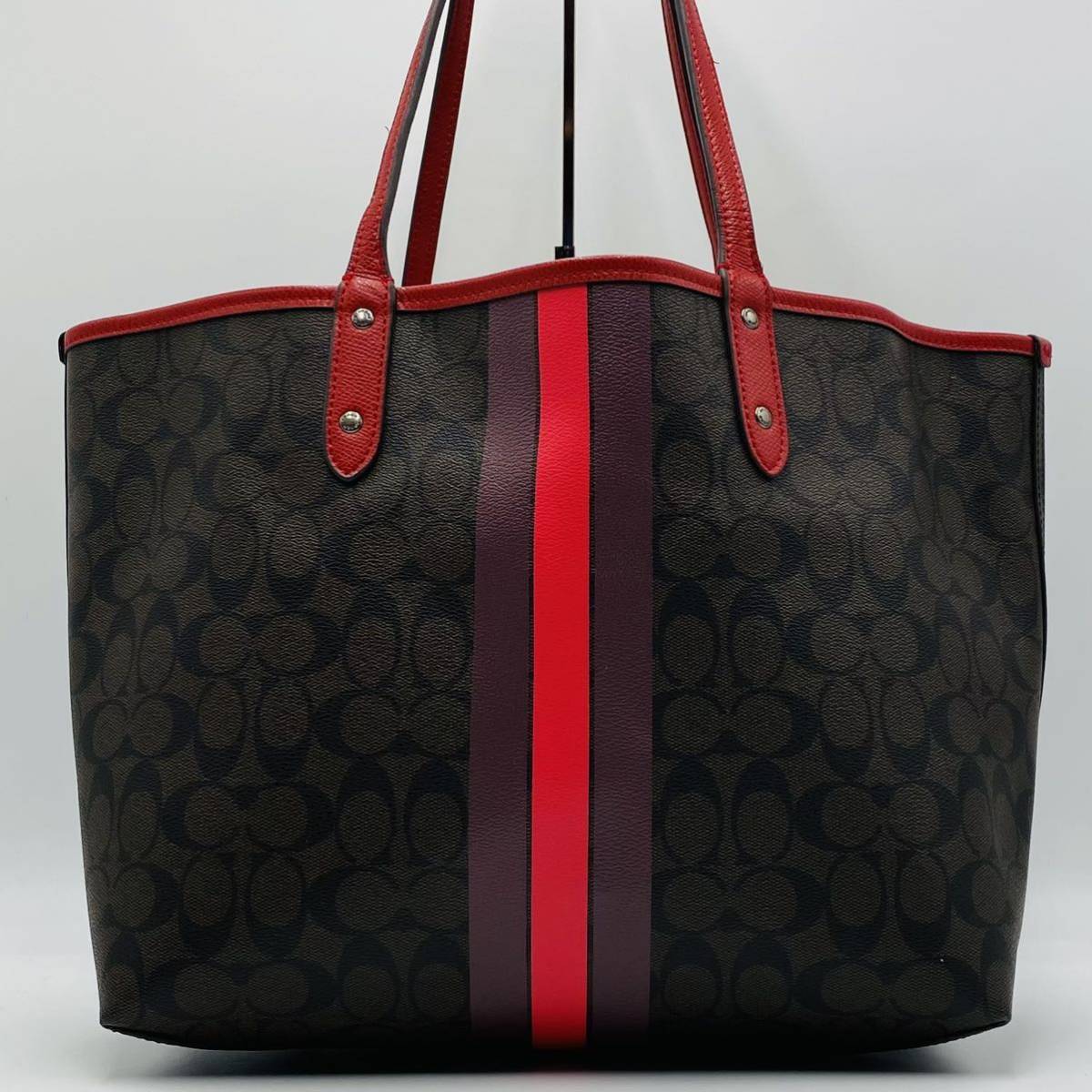 1円～【入手困難品】定価10万円 コーチ COACH パックマン トートバッグ