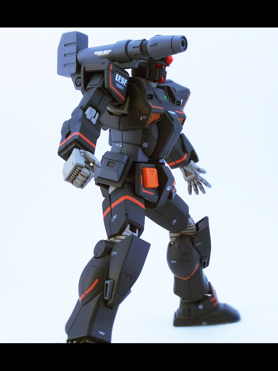 HG 1/144 ヘビーガンダム 小改修・全塗装品【THE ORIGIN MSD 