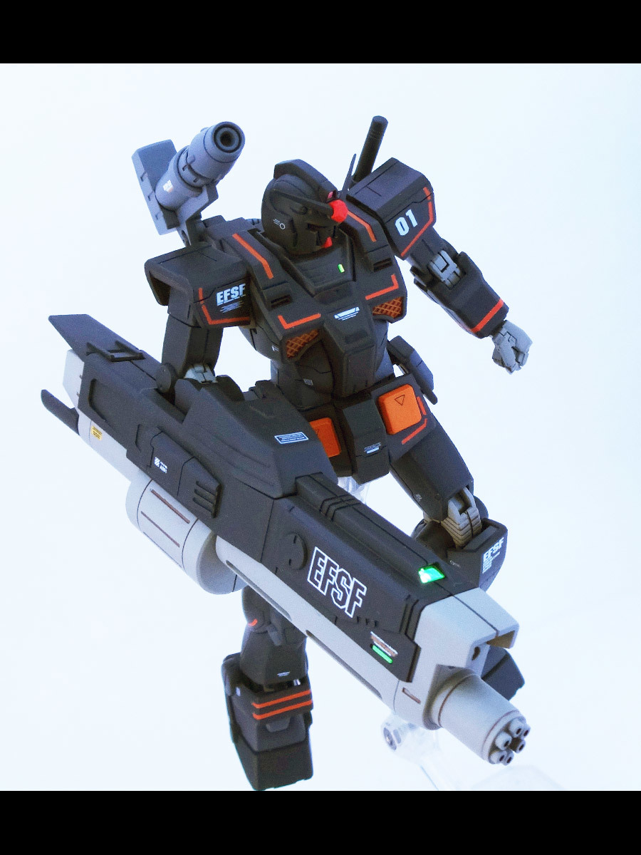 HG 1/144 ヘビーガンダム 小改修・全塗装品【THE ORIGIN MSD 