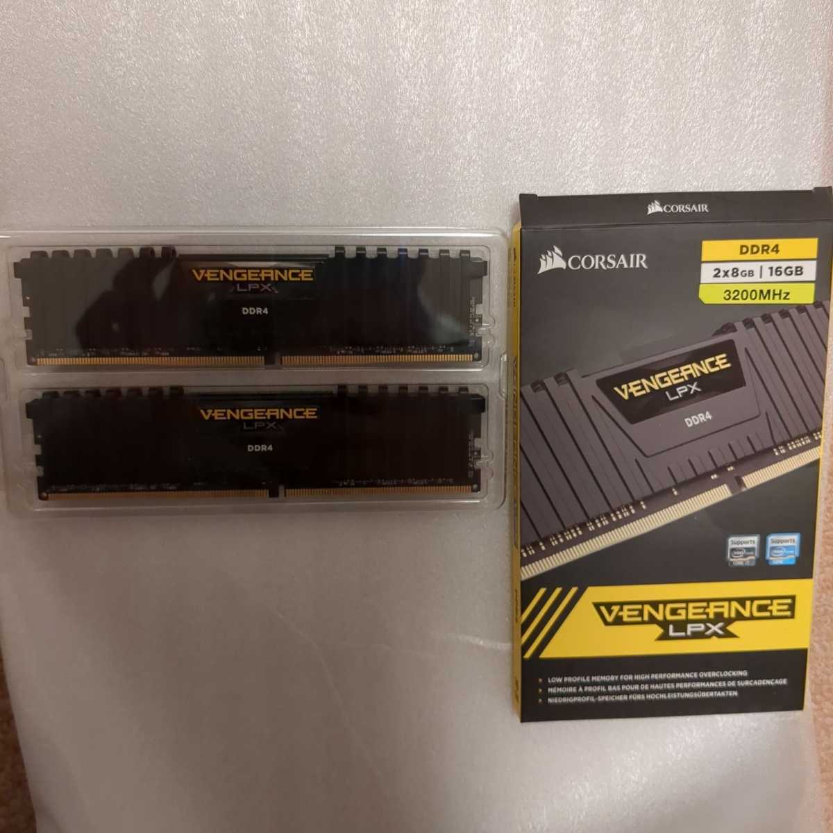 2 x LPX Vengeance DDR4 16GB DRAM 8GB) Corsair 8GB CORSAIR Memory 