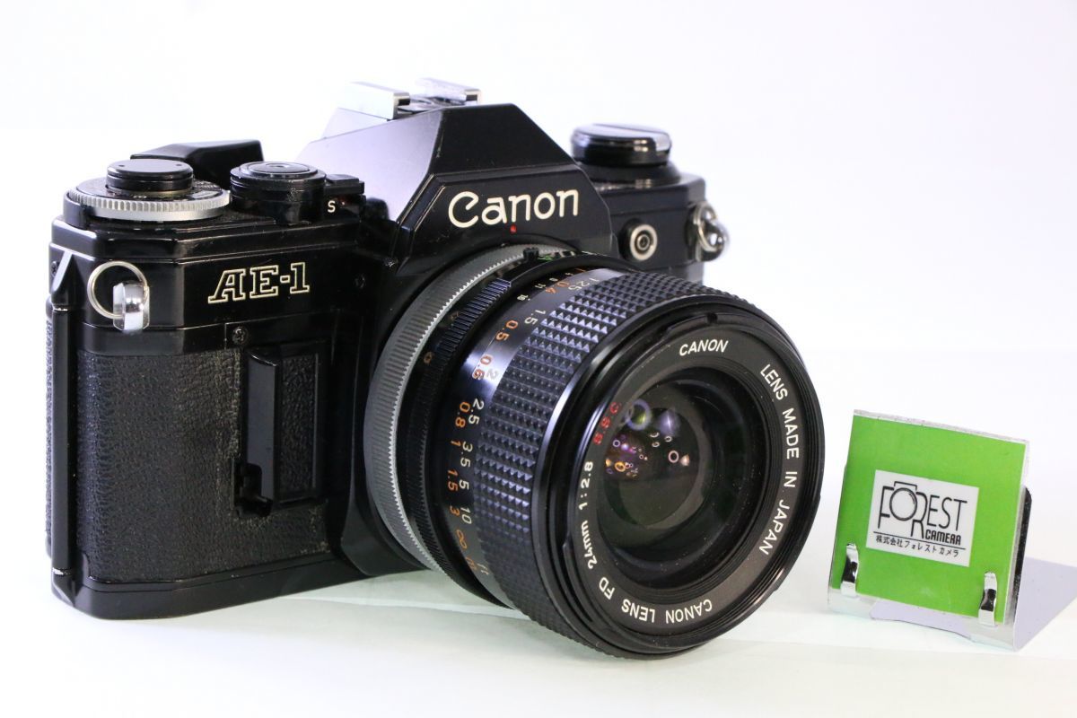 同梱歓迎】ジャンク□キヤノン Canon AE-1 + 24mm F2.8 S.S.C.□9901
