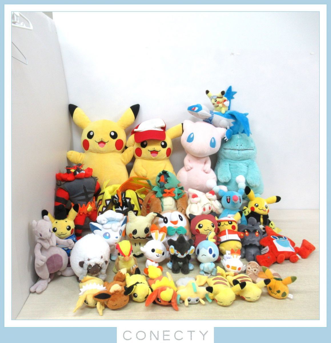 超大量】ポケモンセンターオリジナル ぬいぐるみ・マスコット 35点