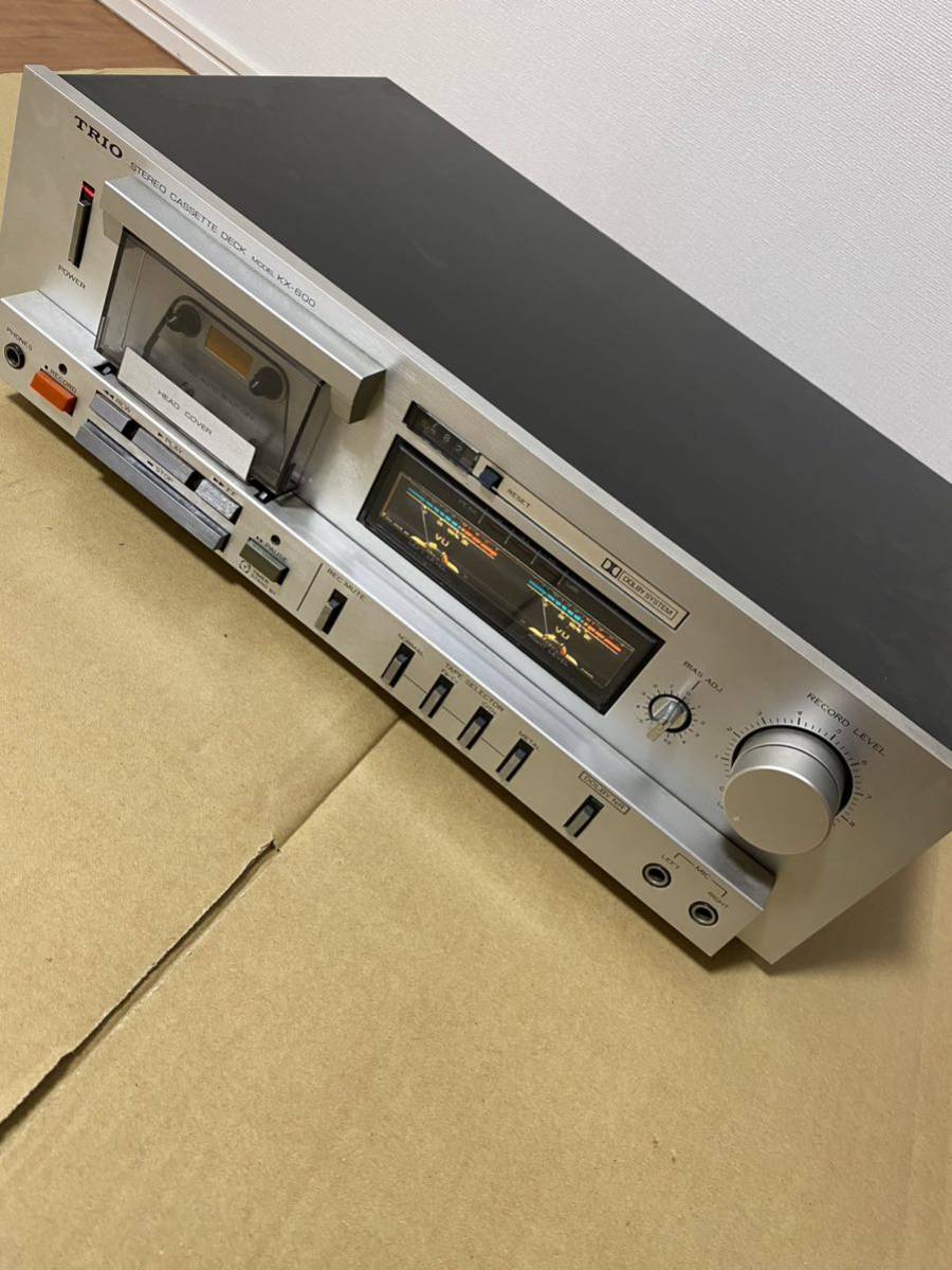 TRIO KX-600 ステレオ カセットデッキ トリオ カセットレコーダー