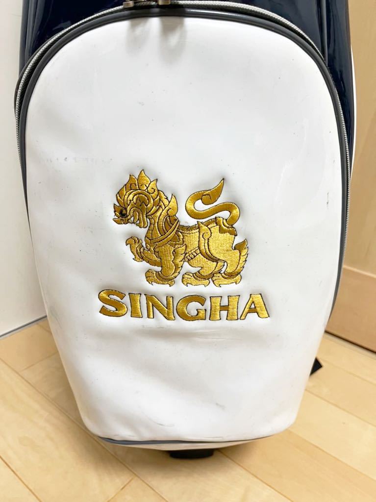 1円〜☆非売品☆シンハービール☆キャディバッグ☆ゴルフ☆レア