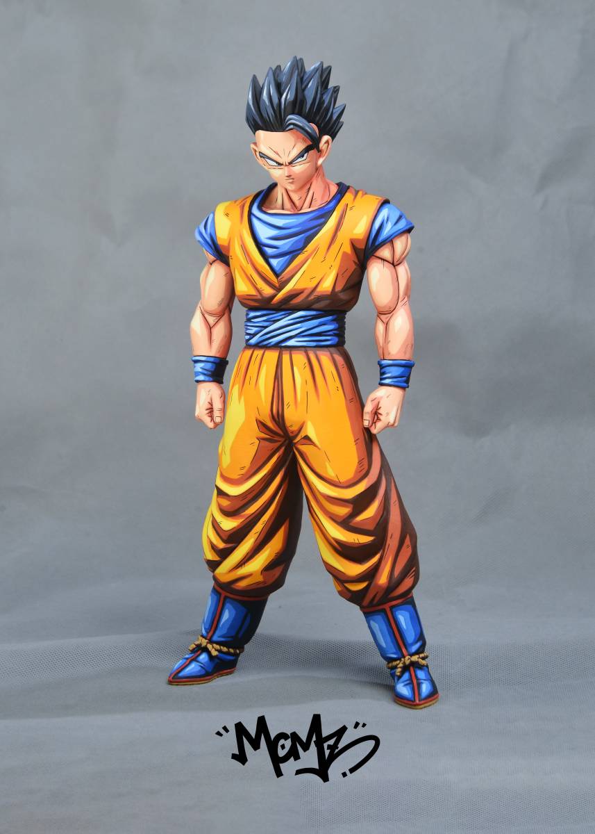 GROS孫悟飯 ドラゴンボール フィギュア リペイント 二次元彩色(孫悟飯