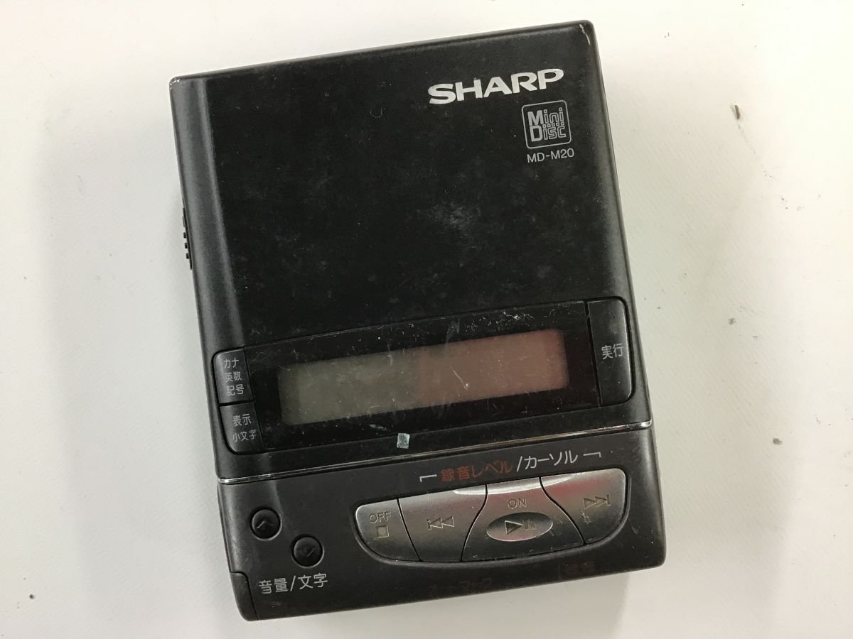 SHARP MD-M20 DENON MD-M11 他 シャープ 再録 RECORDING ポータブルMD 