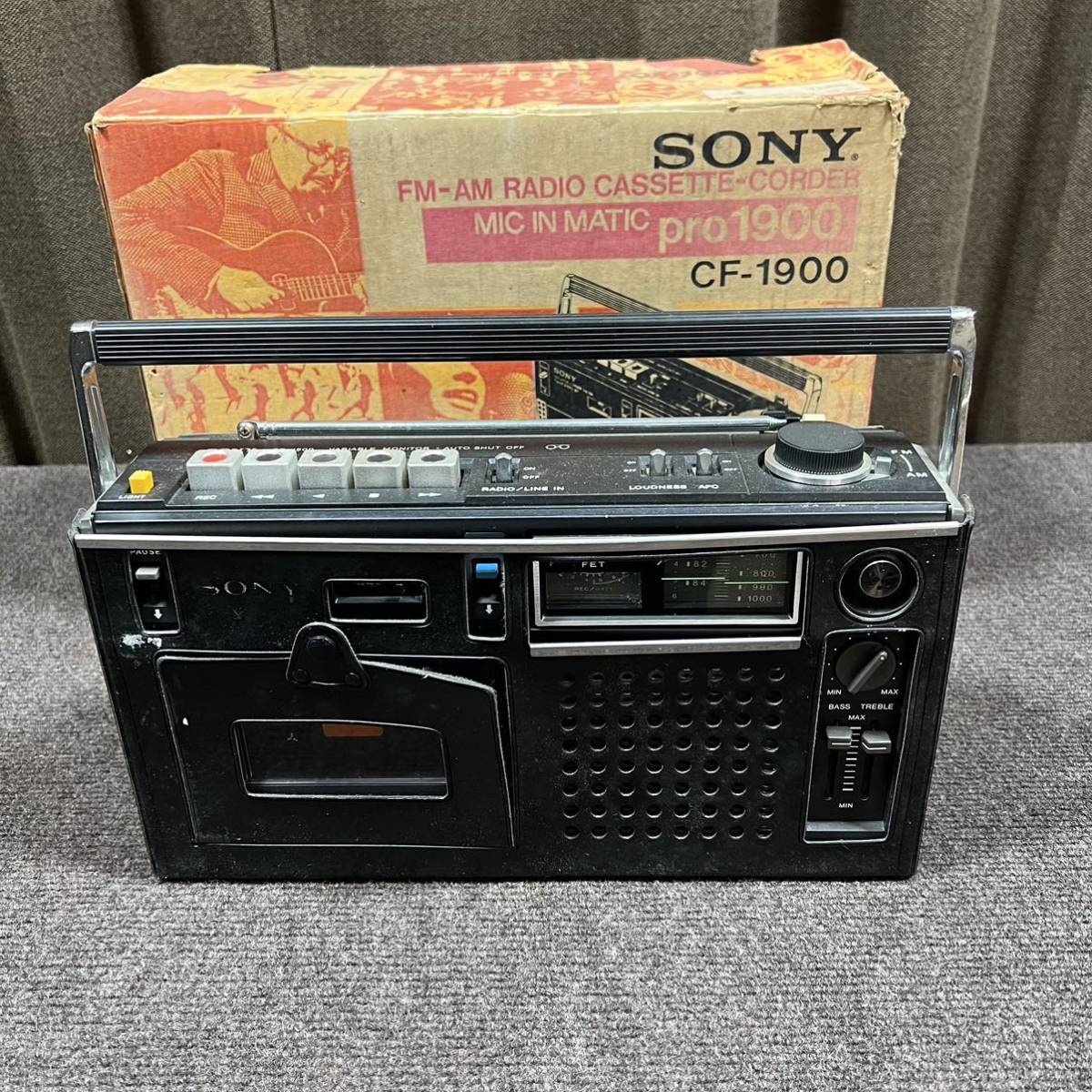 SONY CF-1900 カセットラジオ 【公式通販】