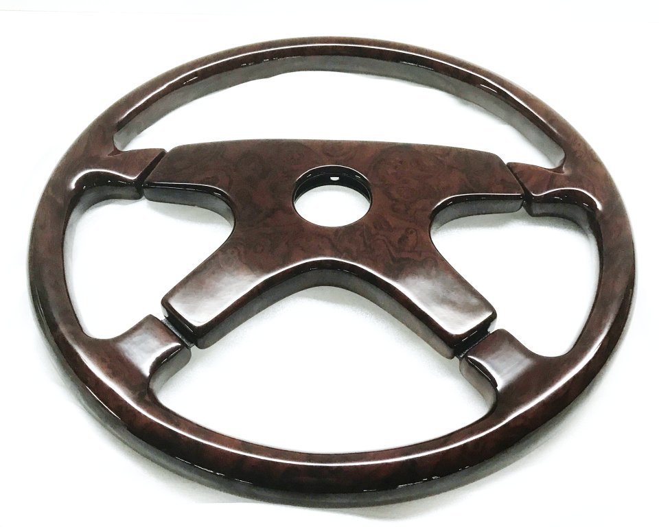 ☆未使用品☆　オールウッドステアリング　D：40cm / 40Φ　旧車