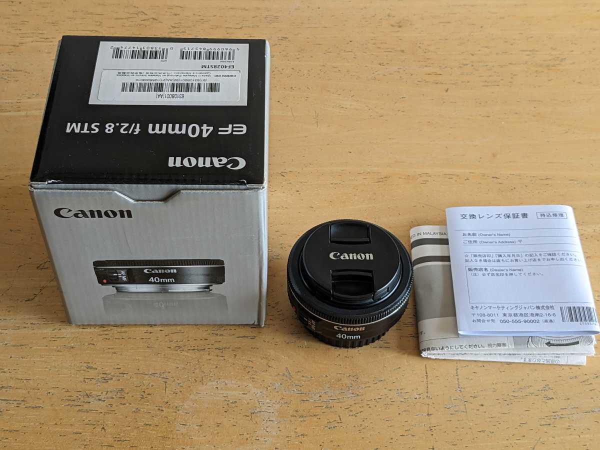 EF40mm F2.8 STM Canon キヤノン EF 2026年最新Yahoo!オークション