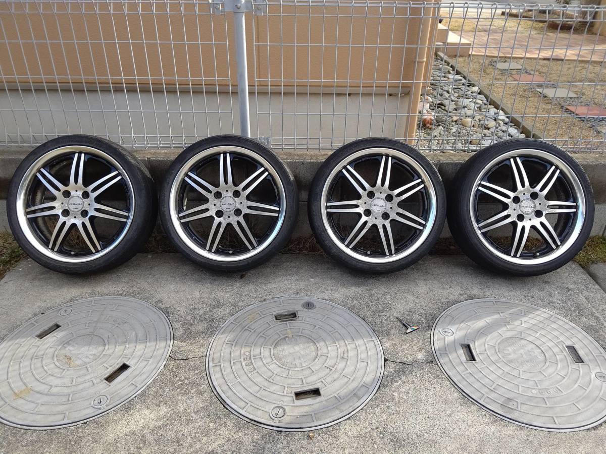 現状売切！ WORK ワーク VARIANZA ヴァリアンツァ 4本 劣化多め キズも 