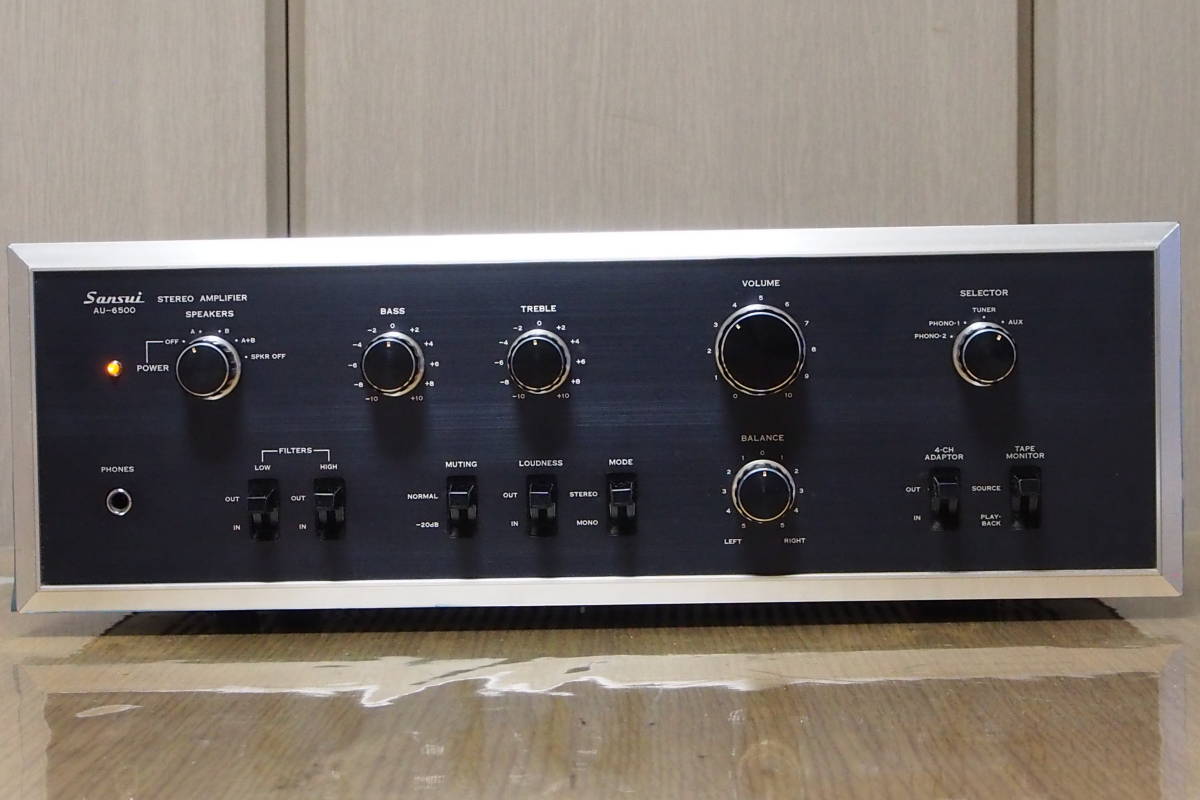 SANSUI サンスイ SAMSUI AU-6500 サンスイ AU-6500 プリメインアンプ