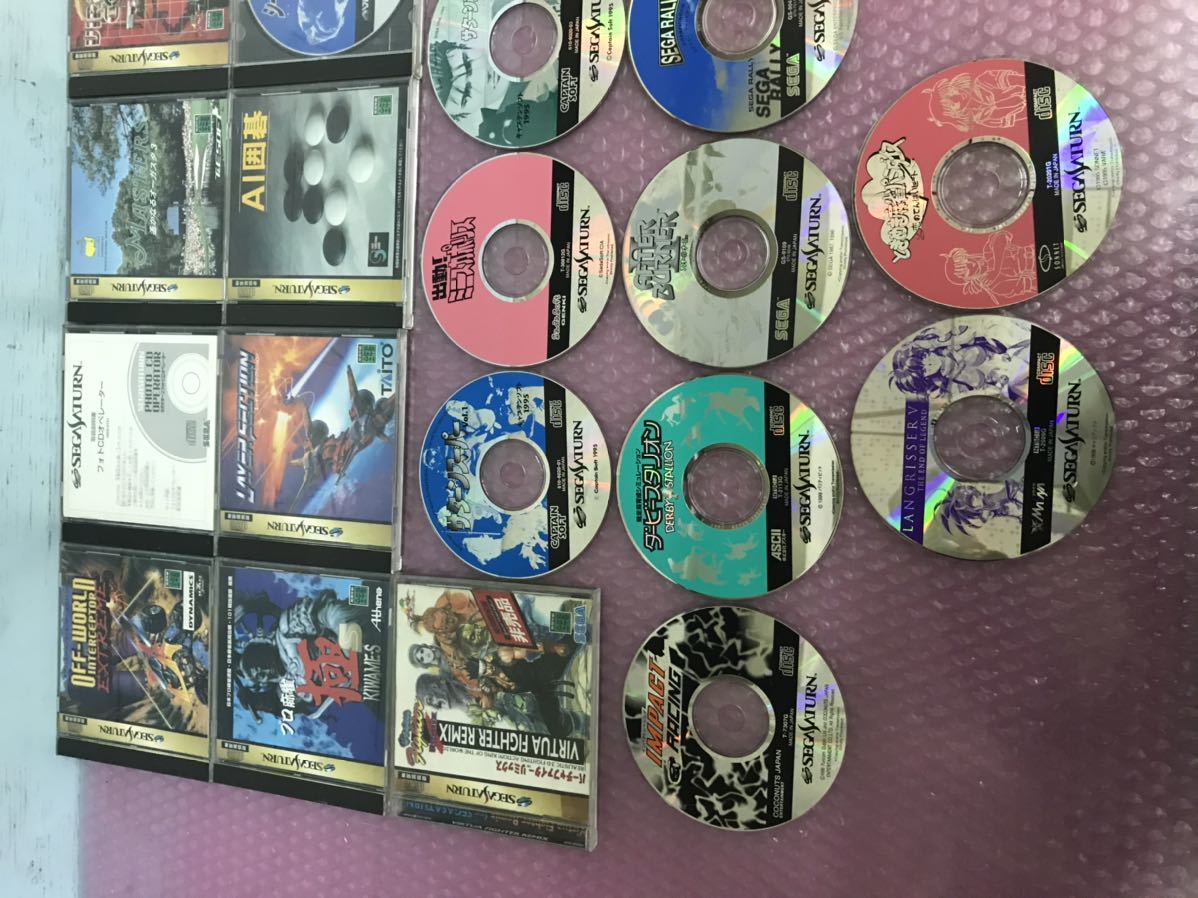 SEGA SATURN セガサターン ゲームソフト 計29本まとめ 中古現状品 動作