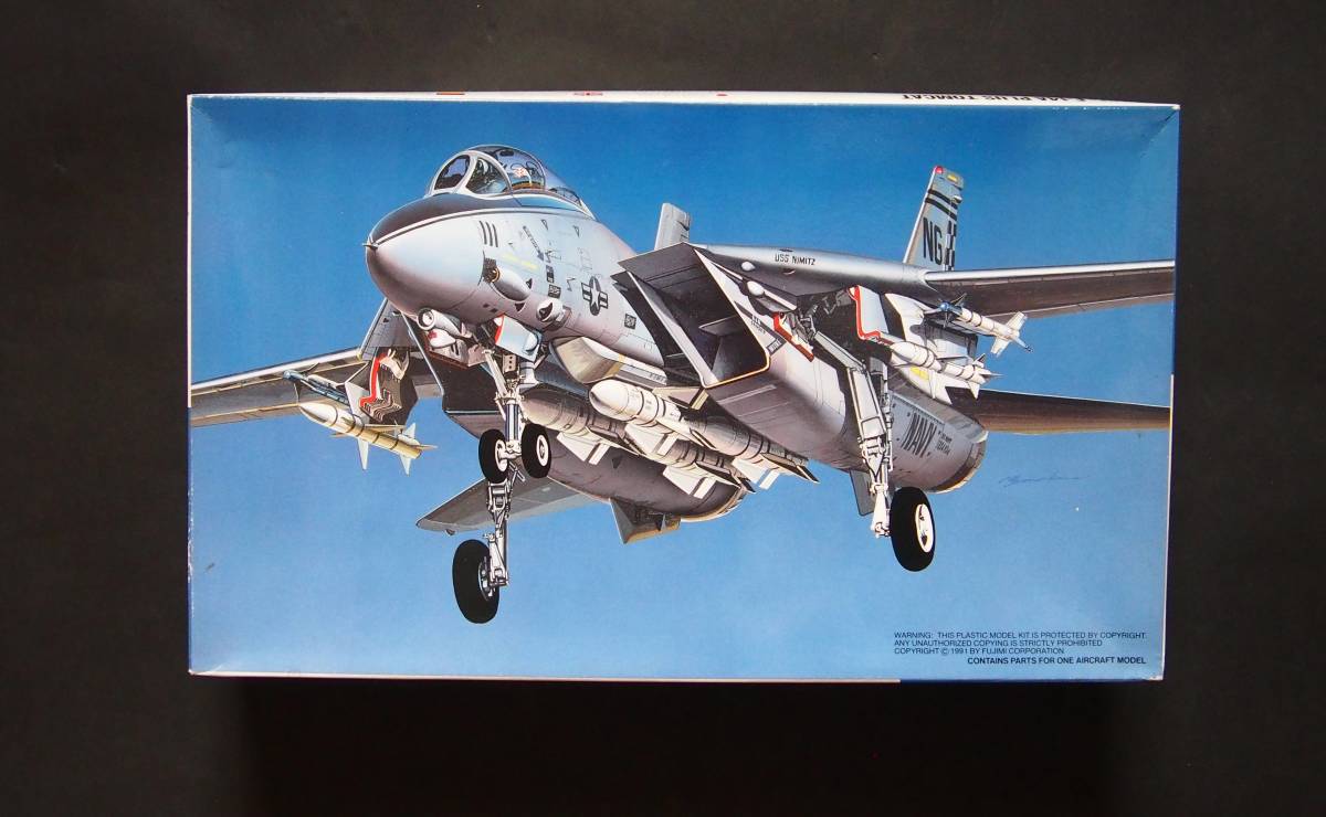 ☆フジミ 1/72 F-14Aプラス トムキャット チェックメイツ 箱難あり