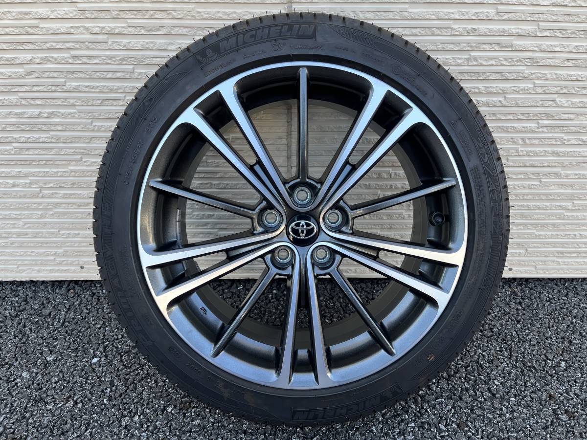 トヨタ 86 純正アルミ 中古ホイール 中古タイヤ 17インチ 215/45/R17 4 