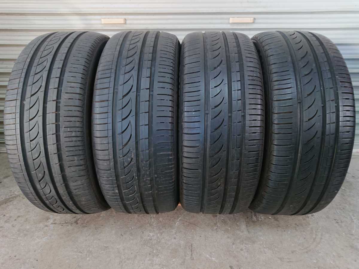 225/50R17 ピレリ PIRELLI POWERGY 2019年製 4本セット 中古品 バリ山 