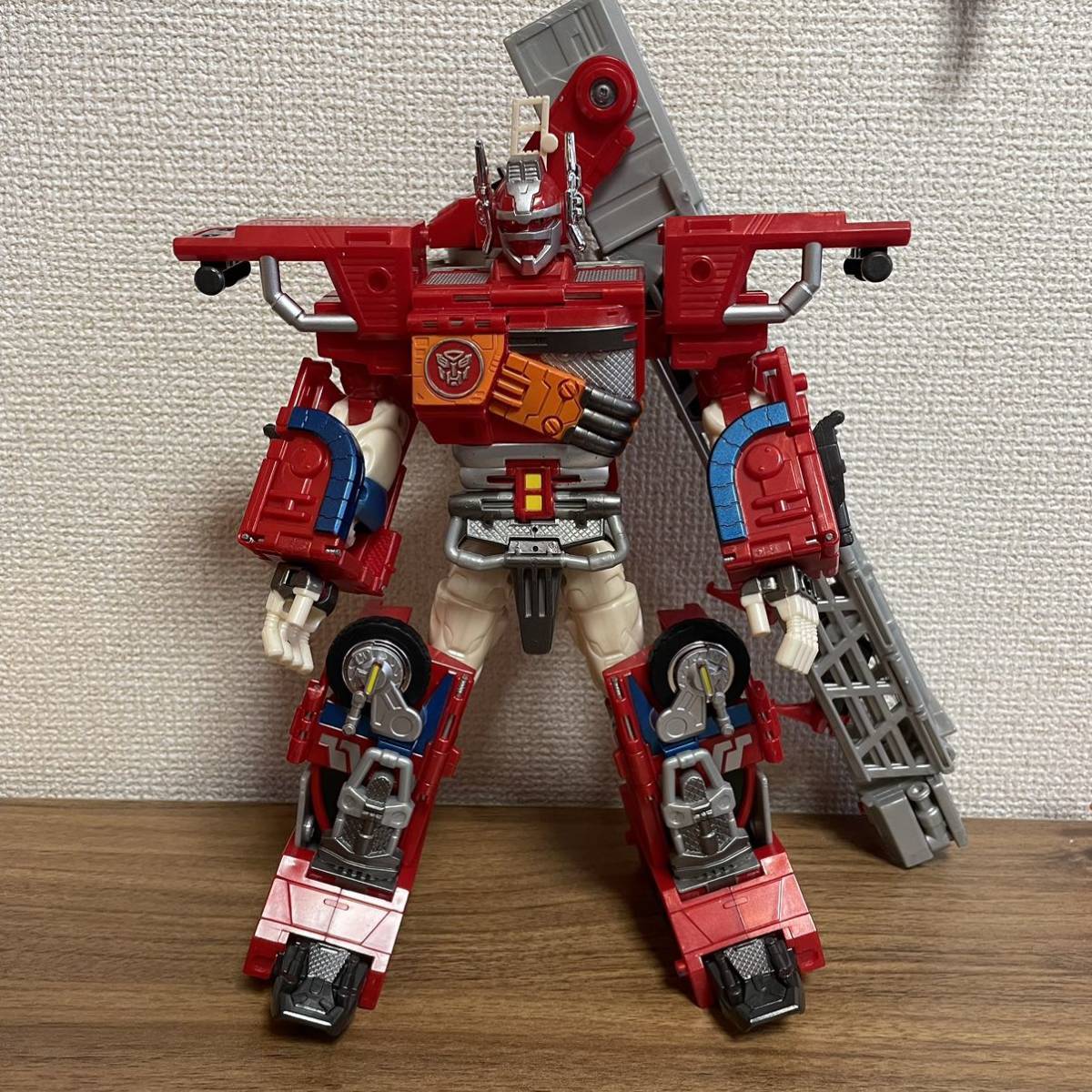 C-001 スーパーファイヤーコンボイ トランスフォーマーカーロボット C