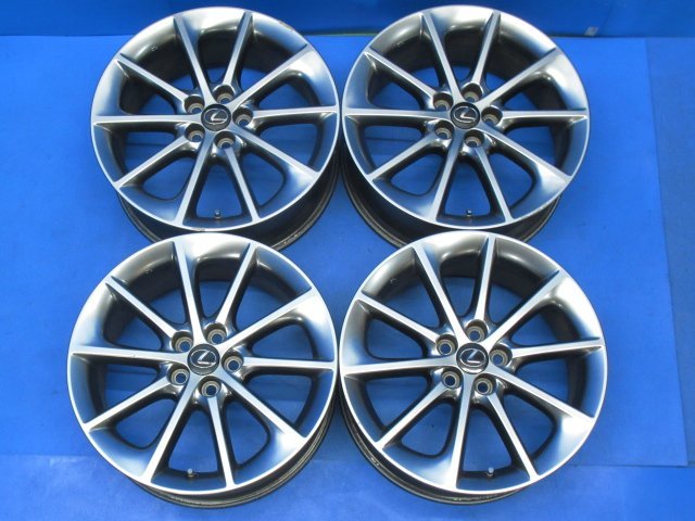 77853A レクサス CT ZWA10 前期 Fスポーツ 純正 17X7J +45 PCD114.3 5