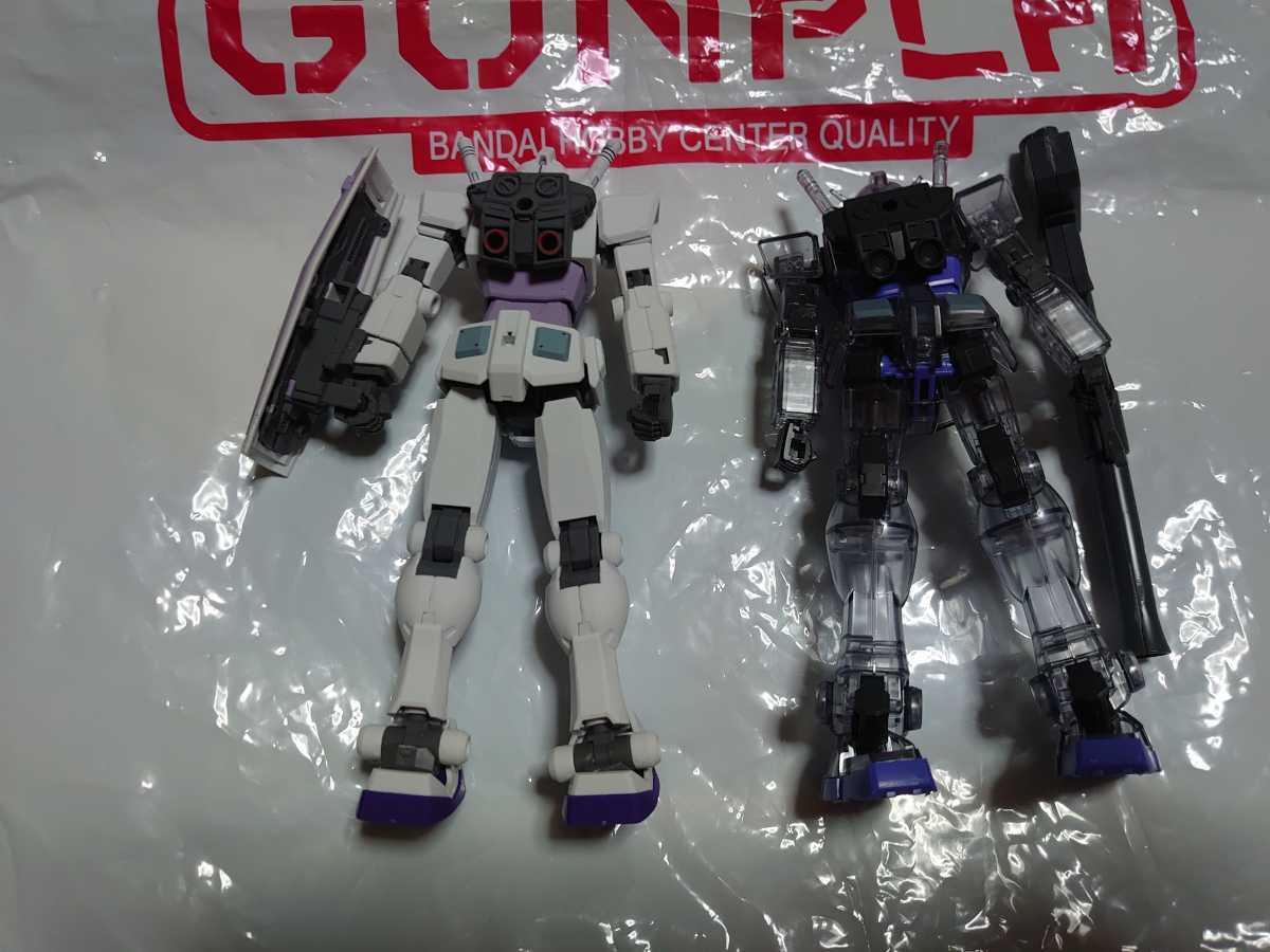 ジャンク　HG ビヨンド・グローバル　RX-78-3 G-3ガンダム　ガンダムベース限定　一番くじ　エントリーグレード　G-3　クリア　送料込　_3