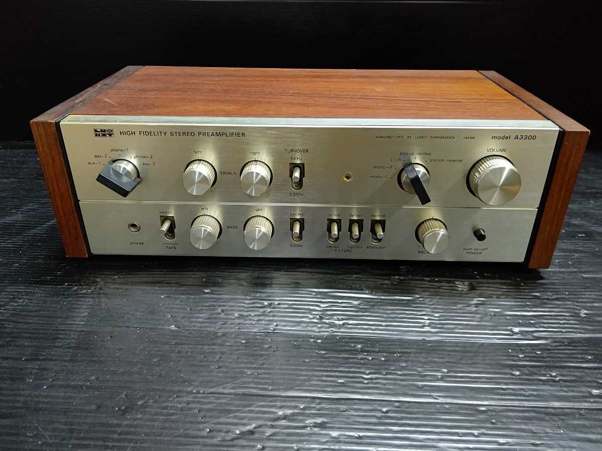 A3300 LUXKIT ラックスキット LUXMAN 真空管⁄管球式プリアンプ