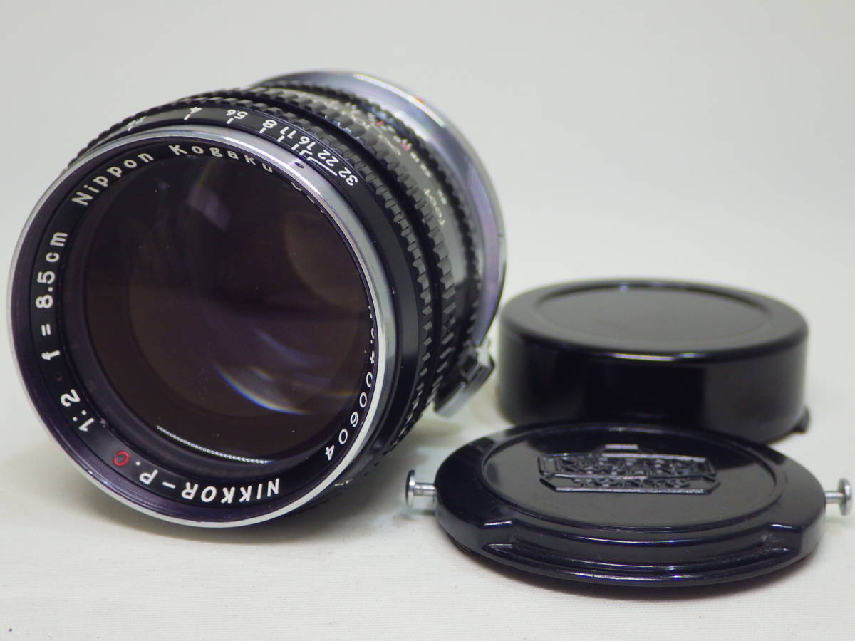 ジャンク Nikon NIKKOR-p.c 1:2 8.5cm レンズ S2305234