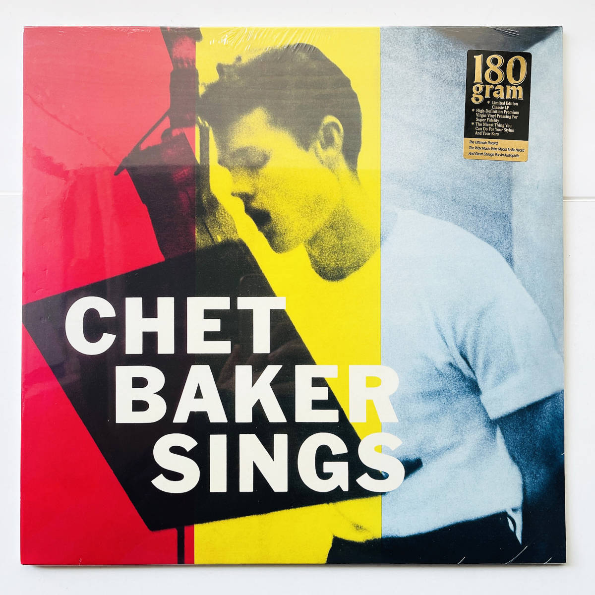 新品..180重量盤レコード〔 Chet Baker Chet Baker Sings 〕チェット