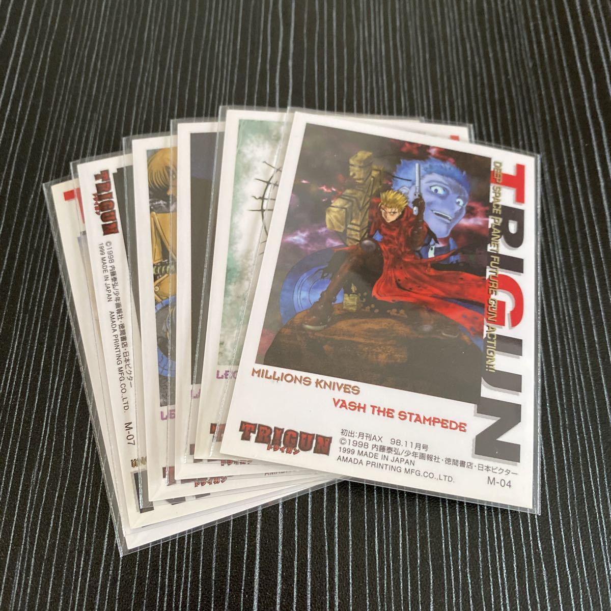 8枚TRIGUN　トライガン　M-02～09　カード　トレカ　1999 8枚TRIGUN トライガン M-02～09 カード トレカ 1999 8枚TRIGUN