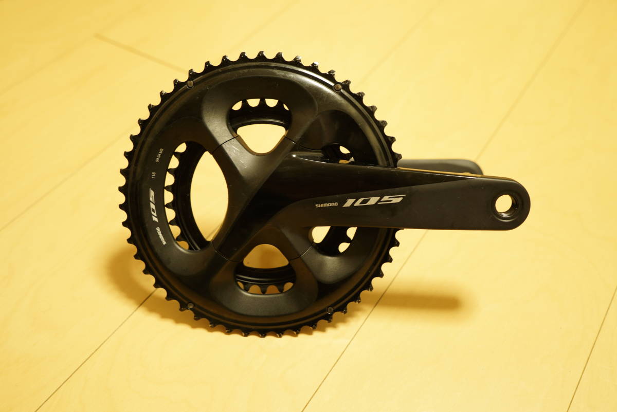 0 シマノ FC-R7000 クランクセット SHIMANO ブラック 160mm 50⁄34T