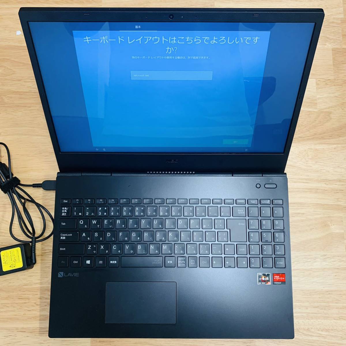 NEC Lavie Direct N15 PC-GN23L2LAH Ryzen5 4500U 8GB 512GB 動作良好 NN9789