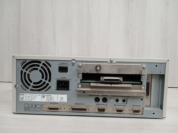 現状品 通電確認のみ NEC PC-9821 Xa13/K12 デスクトップPC（HDDなし