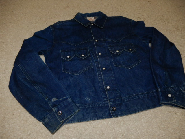 希少 50's LEVIS リーバイス DENIM FAMILY デニムファミリー デニム