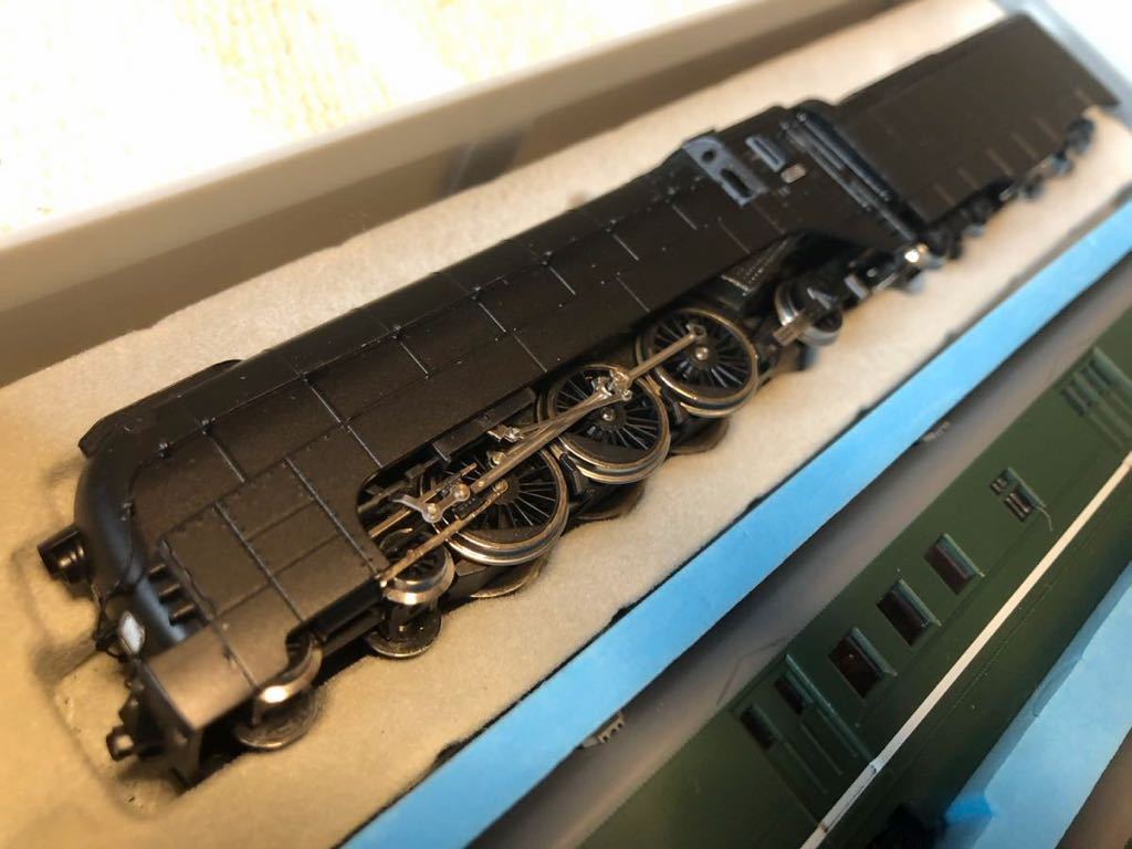 絶版 マイクロエース A8403満鉄パシナ3 燈火管制改造.あじあ号7両1両