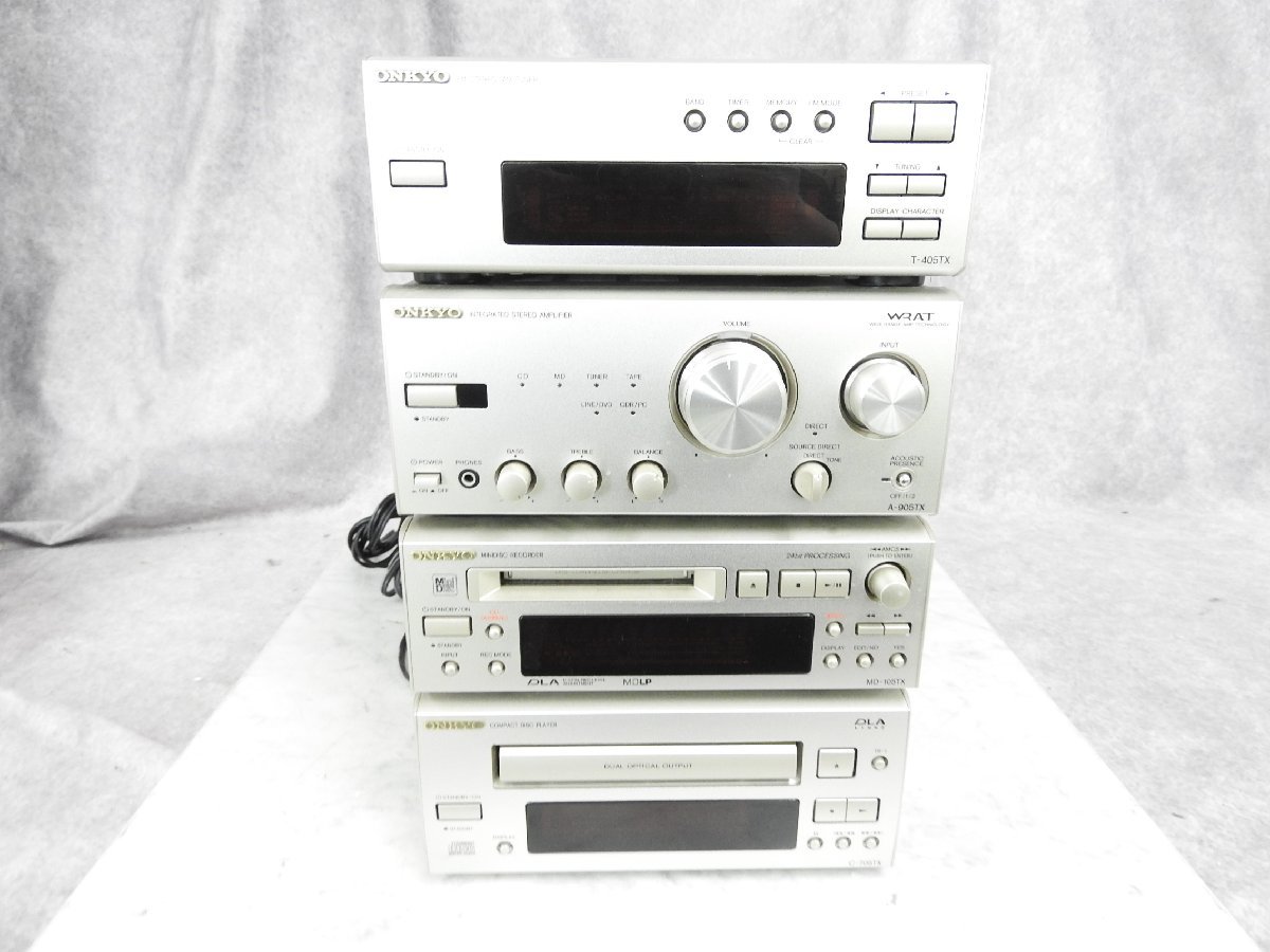 ONKYO ミニコンポセット A-905TX T-405TX C-705TX ONKYOオーディオ