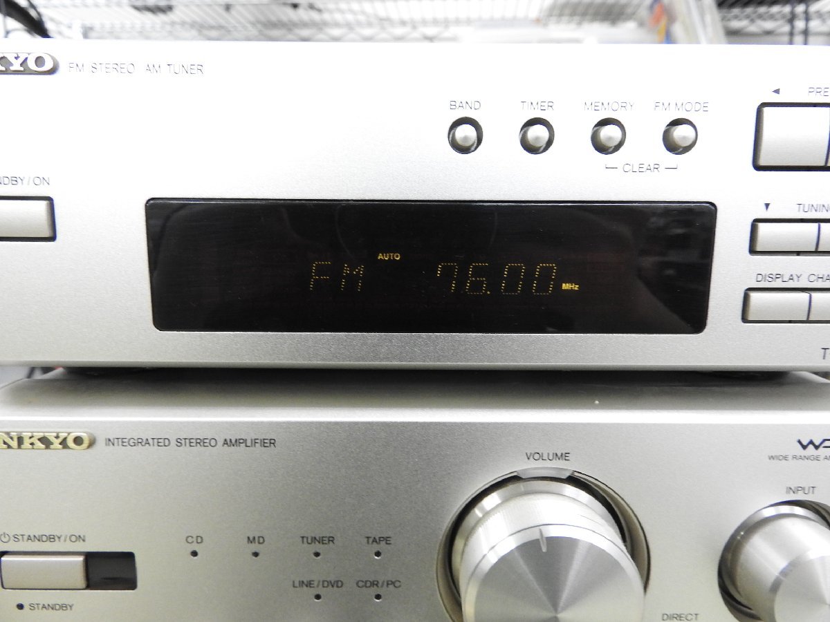 オーディオ機器 ONKYO ミニコンポセット A-905TX T-405TX C-705TX