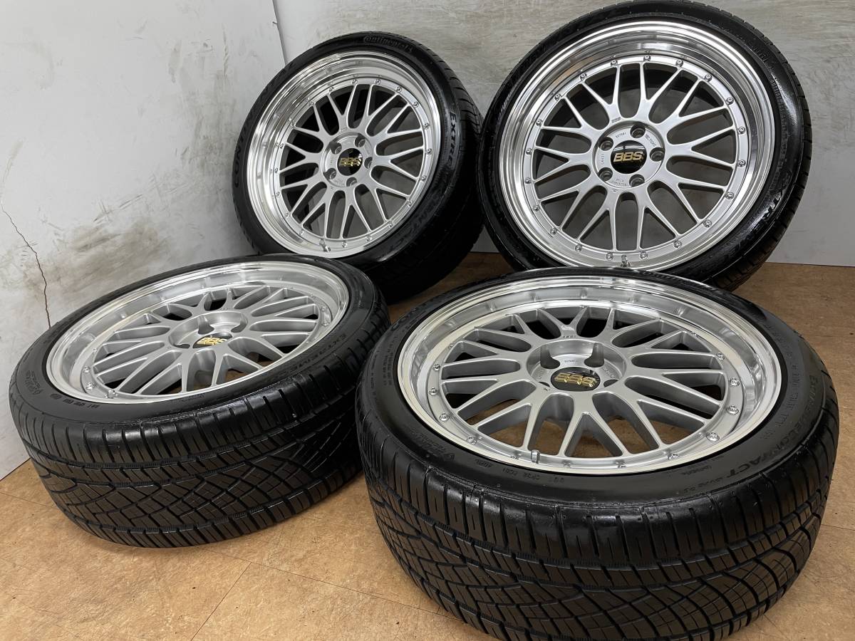 送料無料！美品！BBS LM421 LM453 19インチ 8.5J +25 9.5J +38 PCD112 