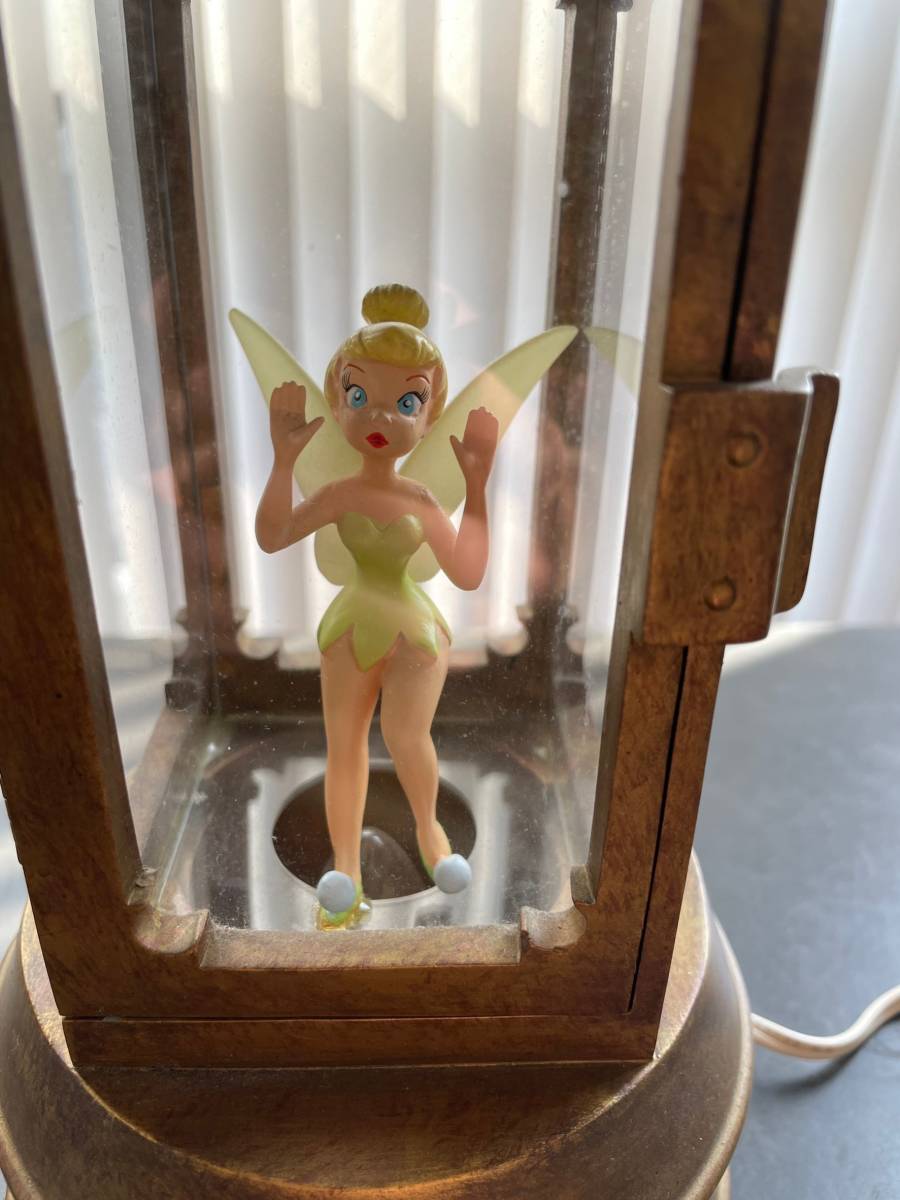 美品　ティンカーベル LEDライト ランプ ピーターパン ディズニー ライトアップ ディズニーストア ランタン ティンカーベル : ピーターパンのディズニーストアアクショントイ