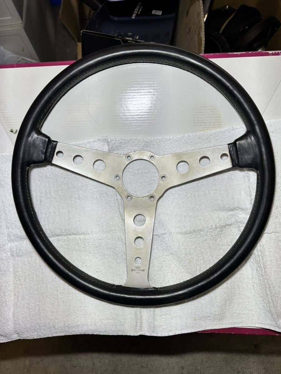 パーソナル personal ステアリング 当時物 旧車 パーソナル パーソナル personal ステアリング 当時物 旧車 パーソナル