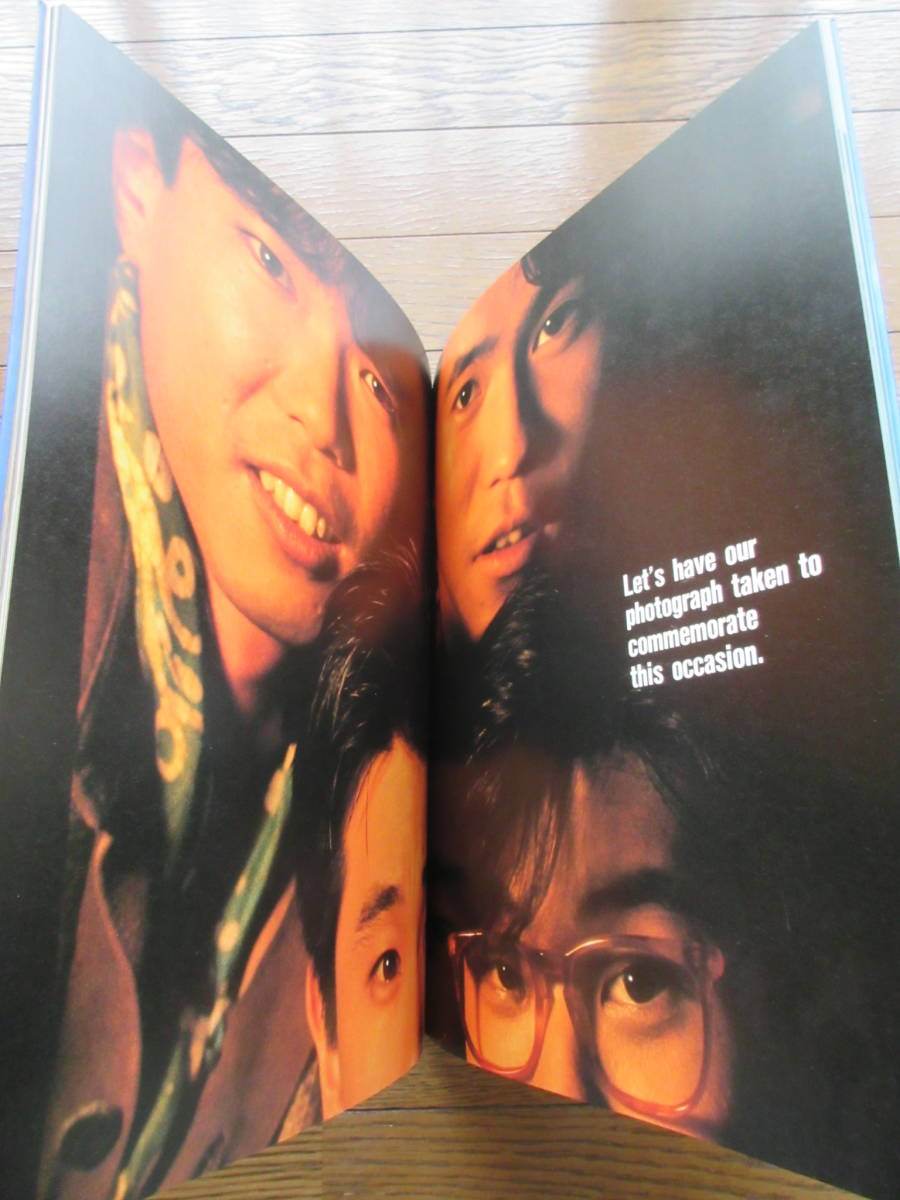 パンフレット 青 C-C-B CONCERT TOUR 1987 The Flying Trip 渡辺英樹