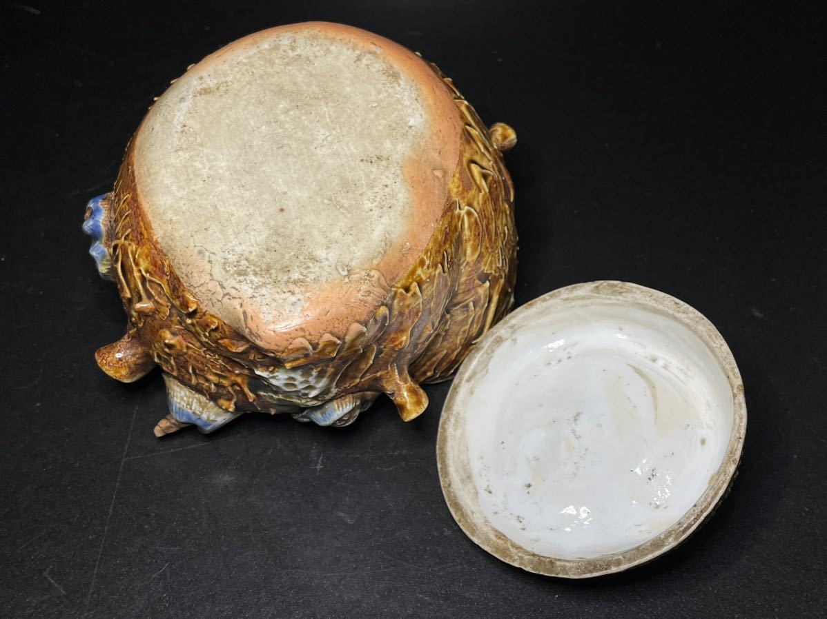 骨董 根付 平戸焼 桃 【公式通販】