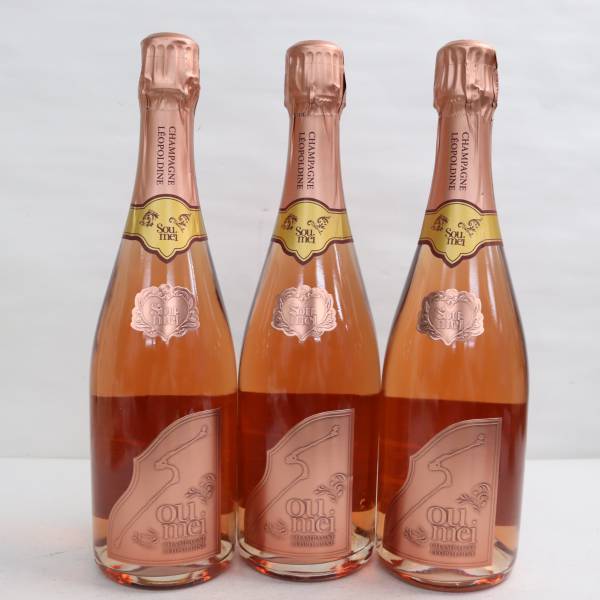 1円~【3本セット】Soumei（ソウメイ）ロゼ 12.5％ 750ml U23B140004