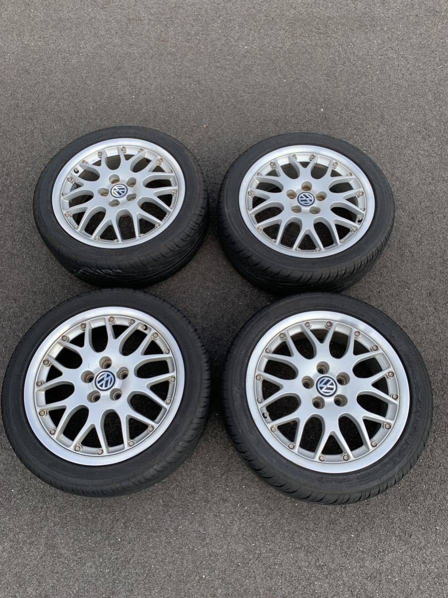 フォルクスワーゲン ゴルフ4GTI純正BBS RS711 4本セット 16インチ6.5J 