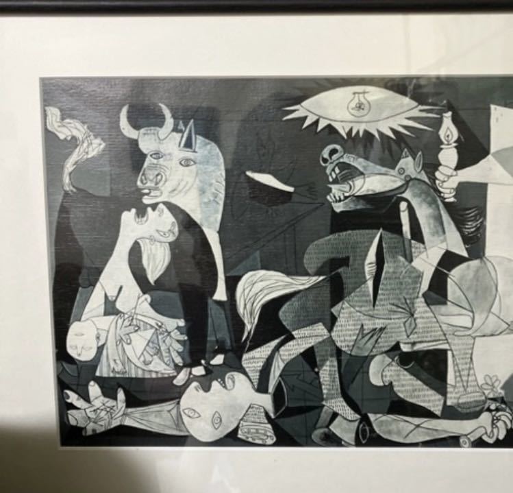 巨匠ピカソの最高傑作 ゲルニカ 額装飾品 反戦絵画の入札履歴 - 入札者 