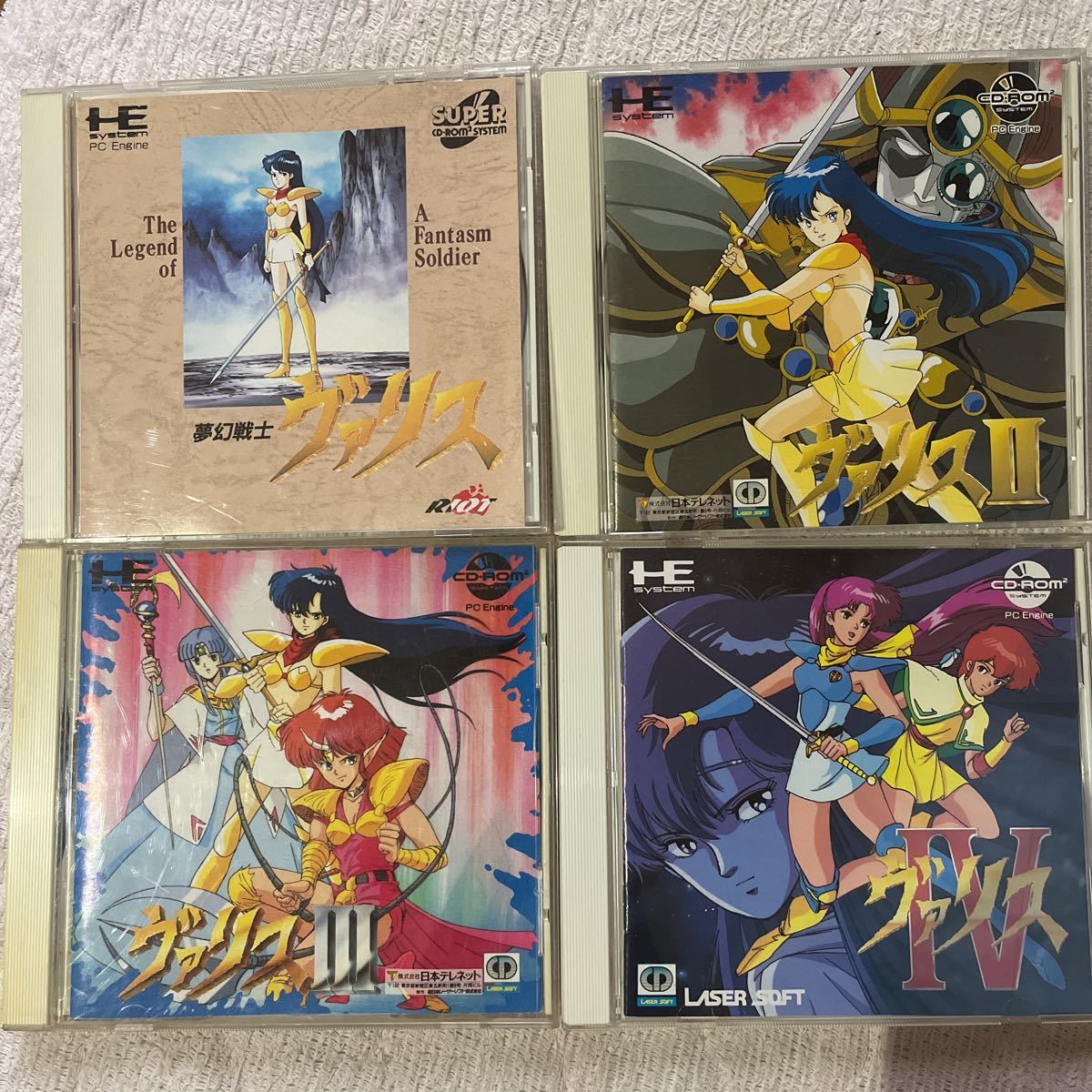 ヴァリス1〜4 NEC PCエンジン 【公式通販】