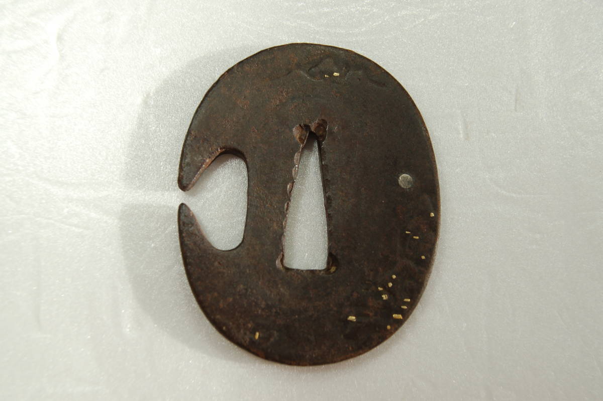 時代武具 黒漆塗螺鈿細工 笹虎図刀掛け 二本掛け 日本刀 刀剣 刀装