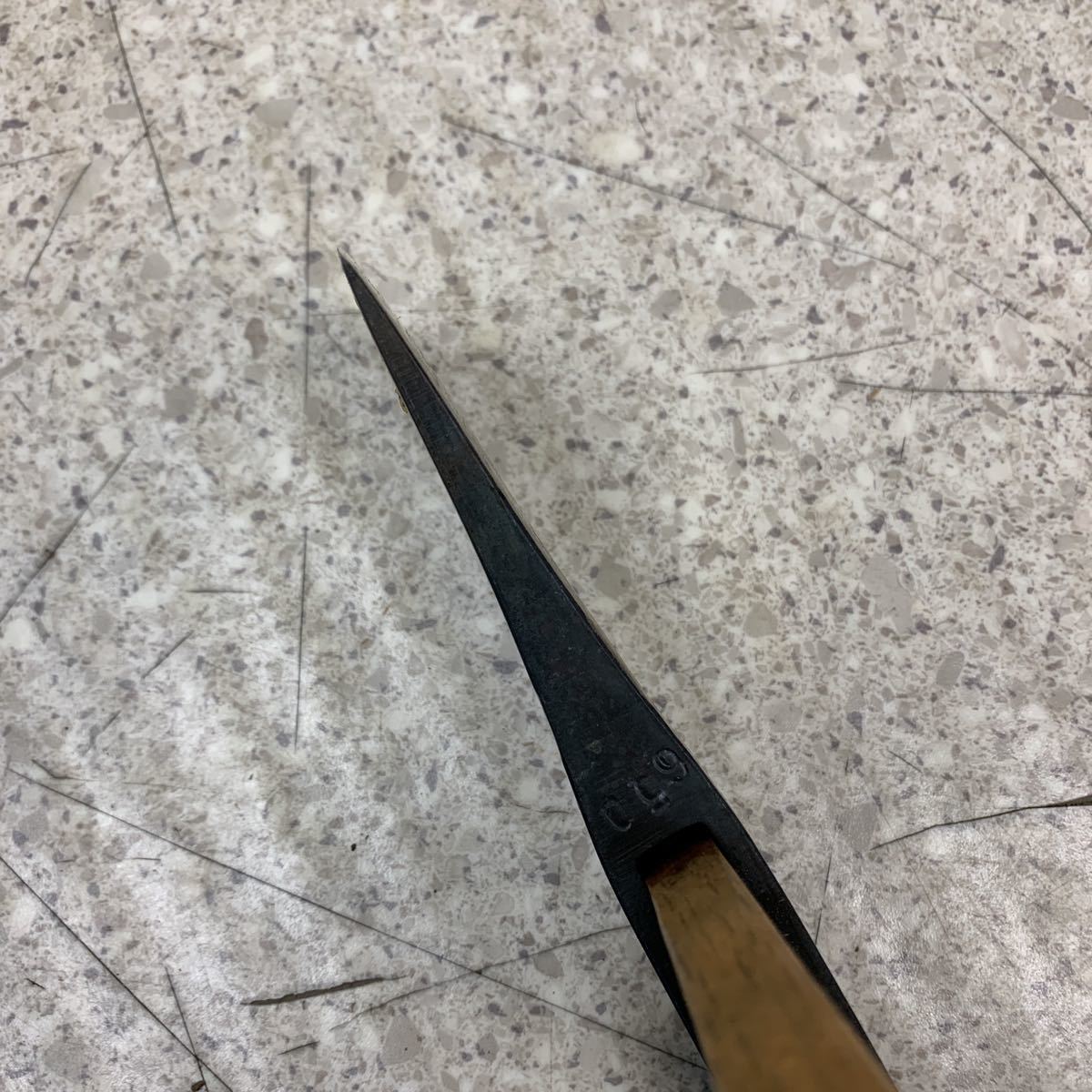 5-2-80□ 龍光 斧 特製 土佐 全長約40cm 刃渡り約8cm 薪割り斧 オノ 