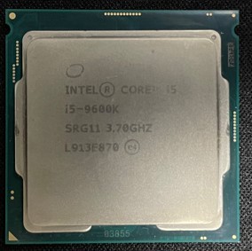 Intel Core i5-9600K 動作確認済