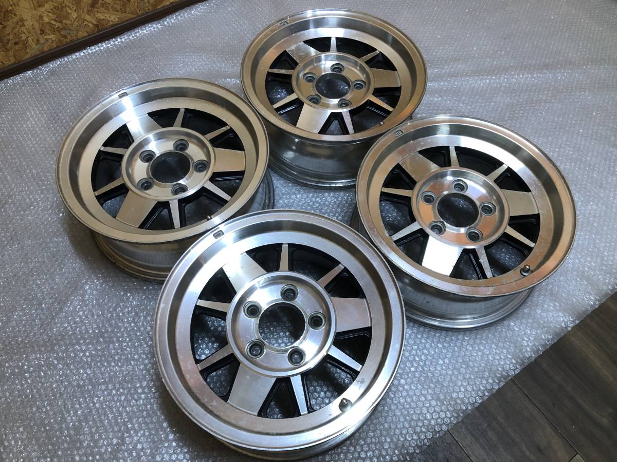 ☆絶版品☆ ENKEI エンケイ AL ダッシュ 14インチ 5.5J +14 アルミ 