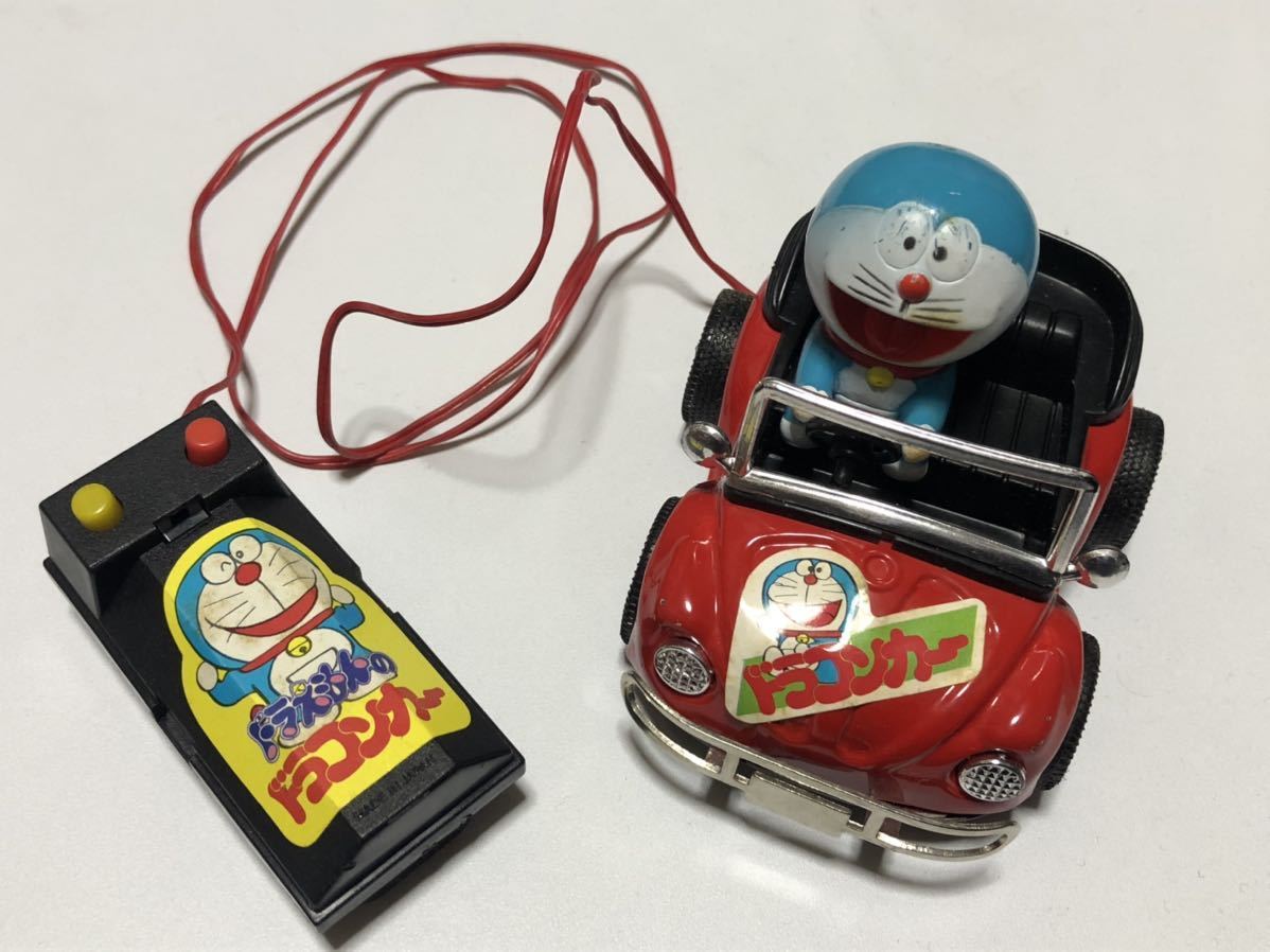 ドラえもん ドラコンカー 当時物 中古 昭和レトロ ラジコン 車