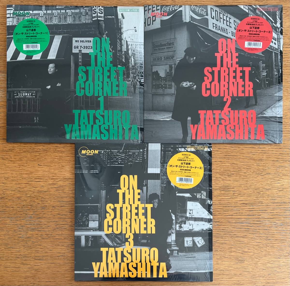 ON THE STREET CORNER 」 山下達郎 CD4枚セット+おまけ ON THE STREET