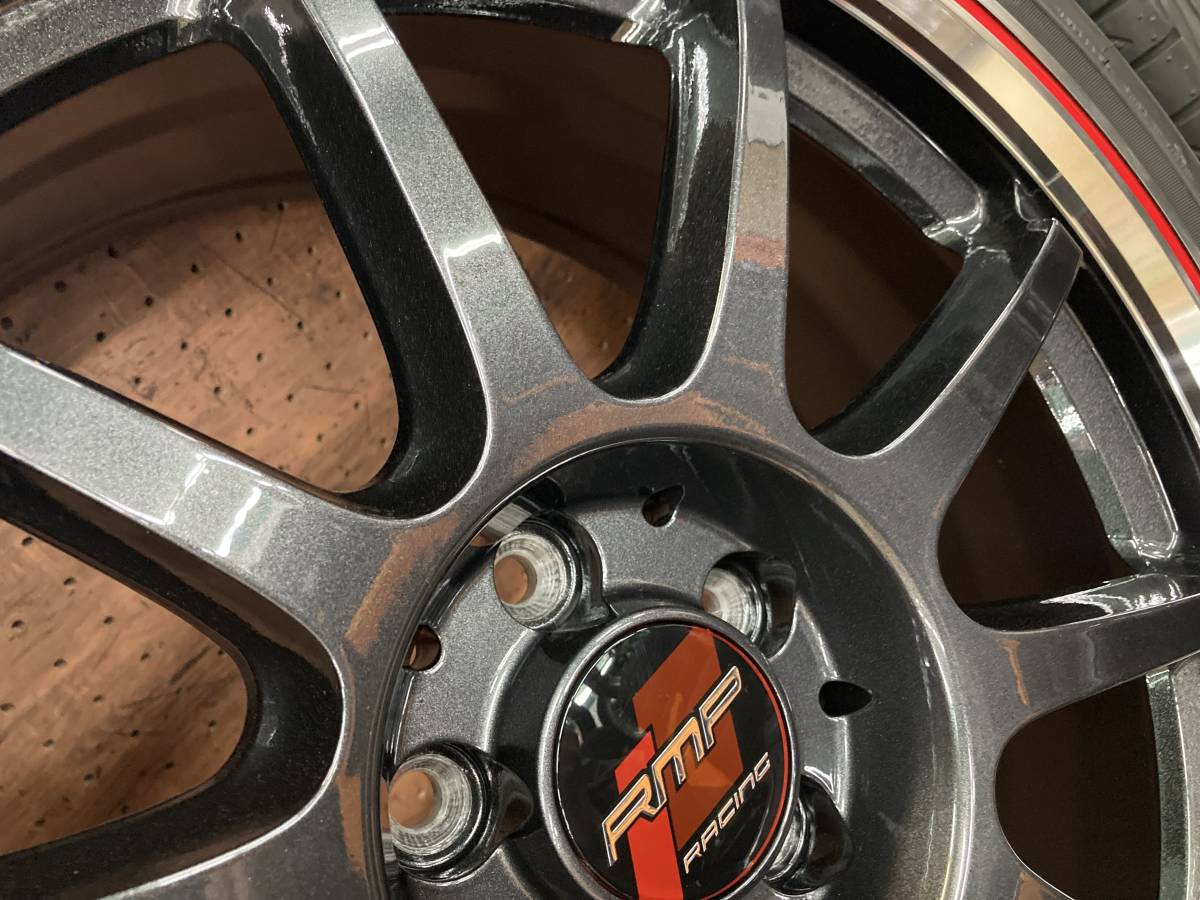 ◇美品!!BRZや86等に♪MID RMP RACING R10◇18インチ 8J+45 100-5H 