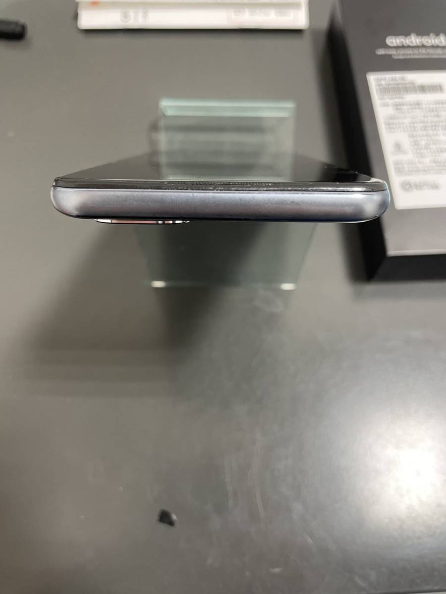 中古／SIMフリー】OPPO A54 5G OPG02 au 64GB シルバーブラック